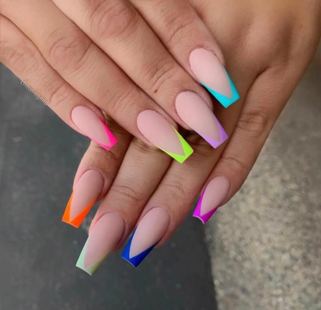 идеи для маникюра/manicure on Instagram: "♡ Какой дизайн выберешь ты? ♡ 1/2/3/4/