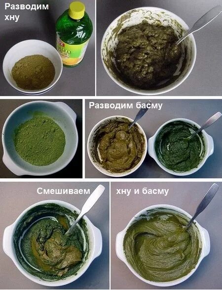 Как разбавлять хну