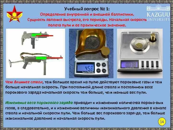 Практическое значение пули