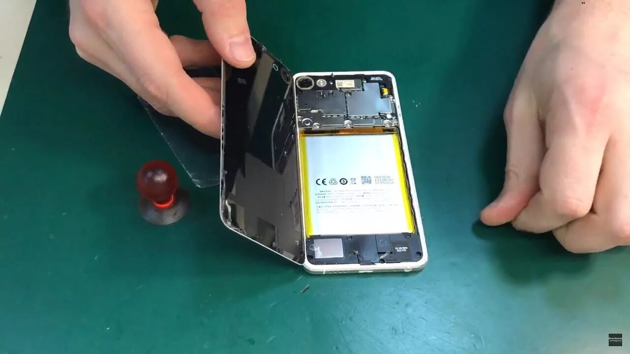 Как разобрать Oppo a53 Утопленный Oppo с разбитым Дисплеем! - YouTube