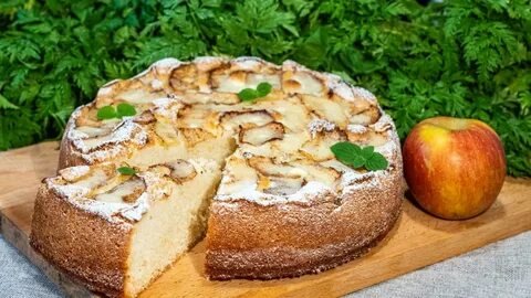Шарлотка с яблоками 3 1 1