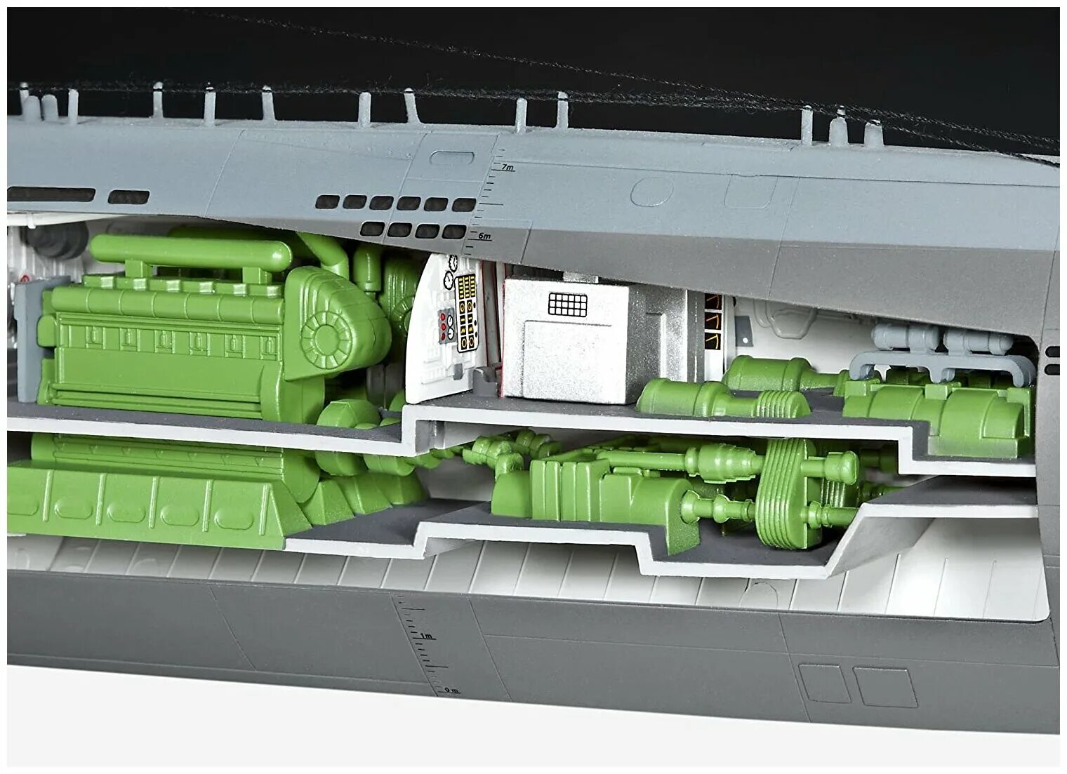 Сборная модель Revell Deutsches u-Boot Typ XXI mit interieur (05078) 1:144. Сборная модель Revell Deutsches u-Boot Typ XXI mit interieur 05078. Revell Submarine XXI u2540 05078 1 144 German Type. Revell 05078 1 144 German Submarine Type XXI u2540 with Interior. Сборные модели лодки