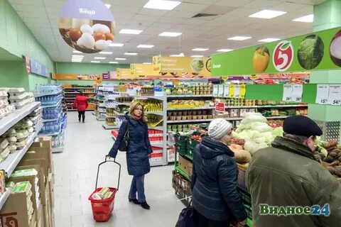 Пятерочка внутри
