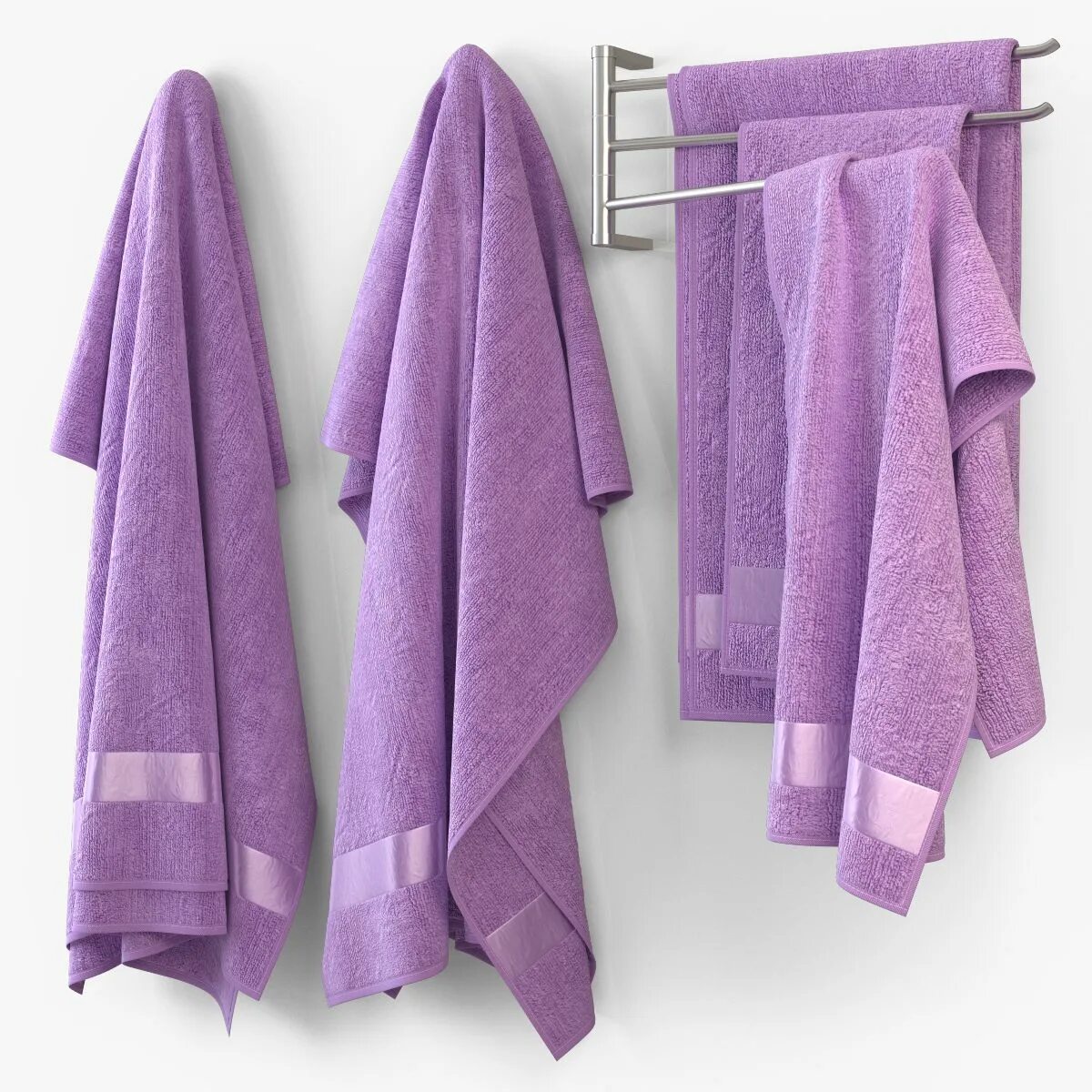 Модели полотенец. 3ds Max модель полотенце для ванной. Полотенце фиолетового цвета. Полотенце лавандового цвета. Красивые полотенца для девочек и мальчиков для ванны.