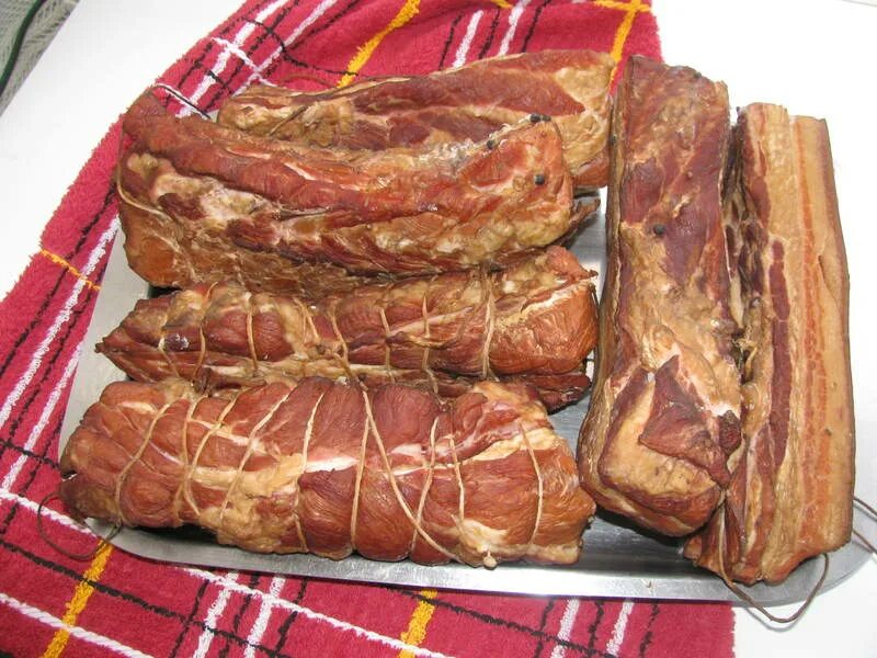 Рецепты мясных копченостей