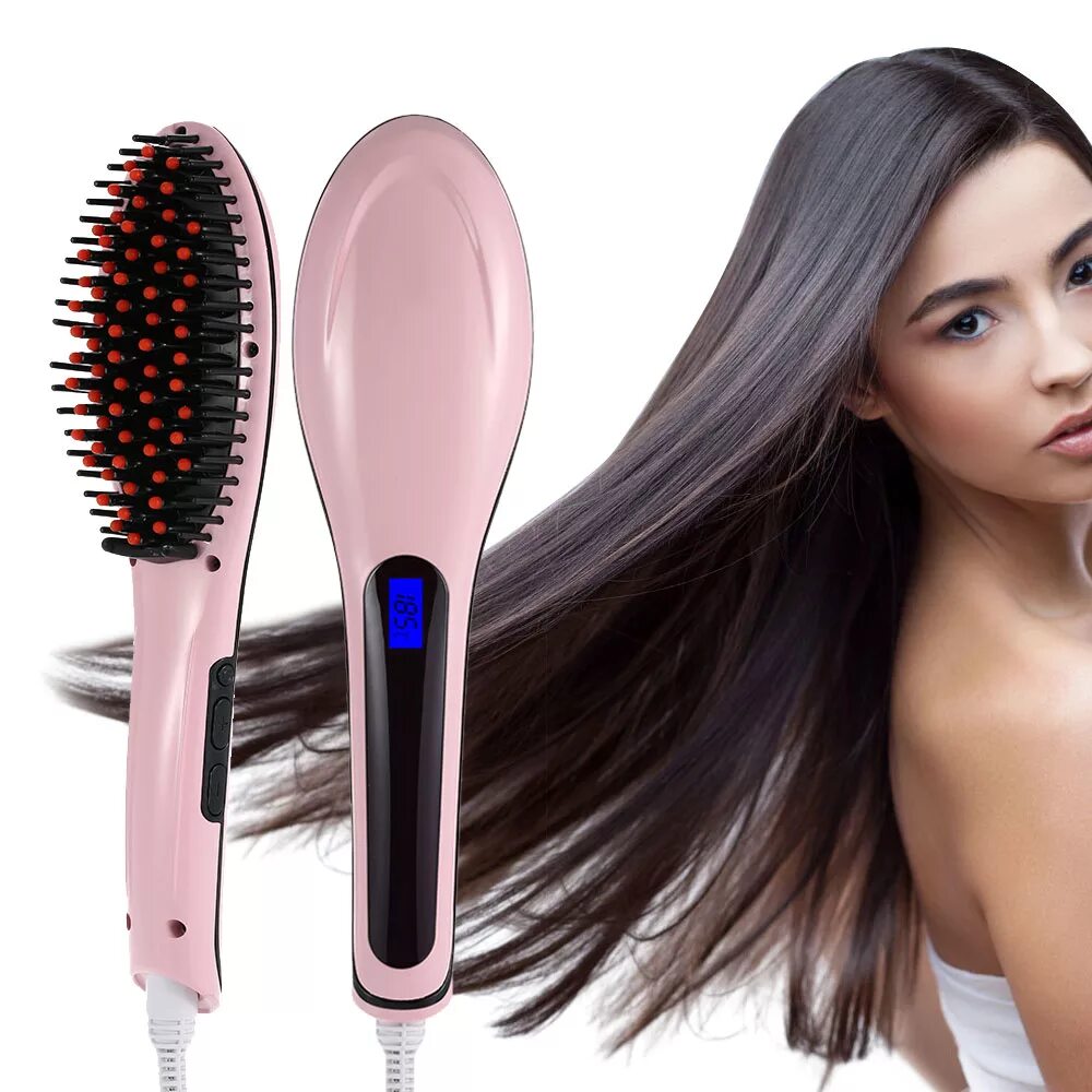 Щетка для выпрямления волос. Расчёска выпрямитель hair Straightener 906. Расческа fast hair Straightener. Выпрямитель для волос HQT 906. Fast hair Straightener HQT-906.