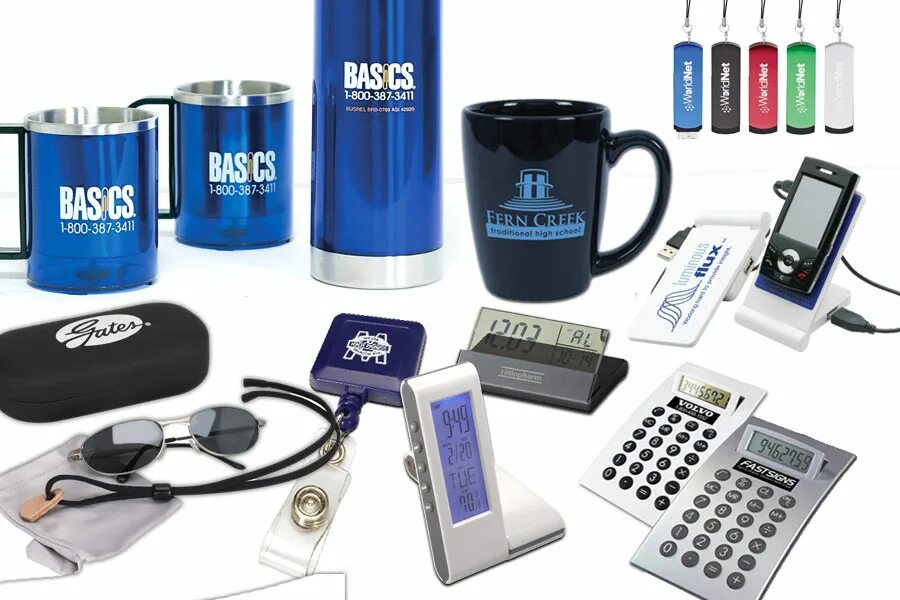 Promotional products. Branded Merchandise. Promotional Gifts. Promo items.