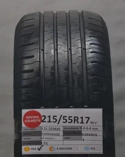 Continental premiumcontact 6 215 55 r17