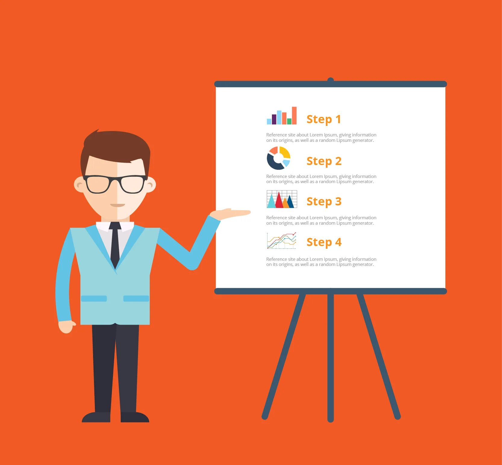 Presentation vector