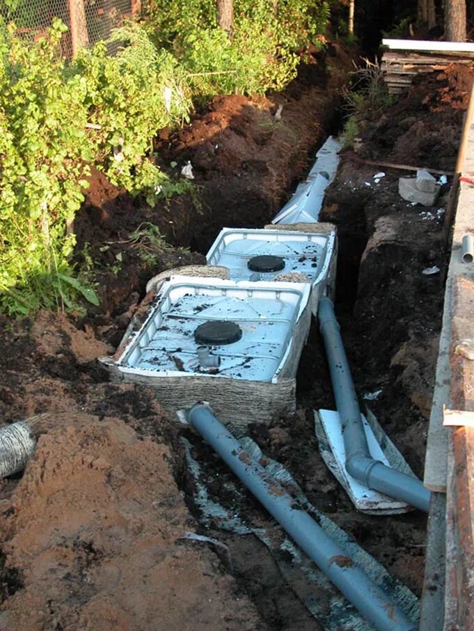 септик из бочек 200л. технология откачки выгребных ям. обустройство канализации на даче. 6». септик из бочек 165л.