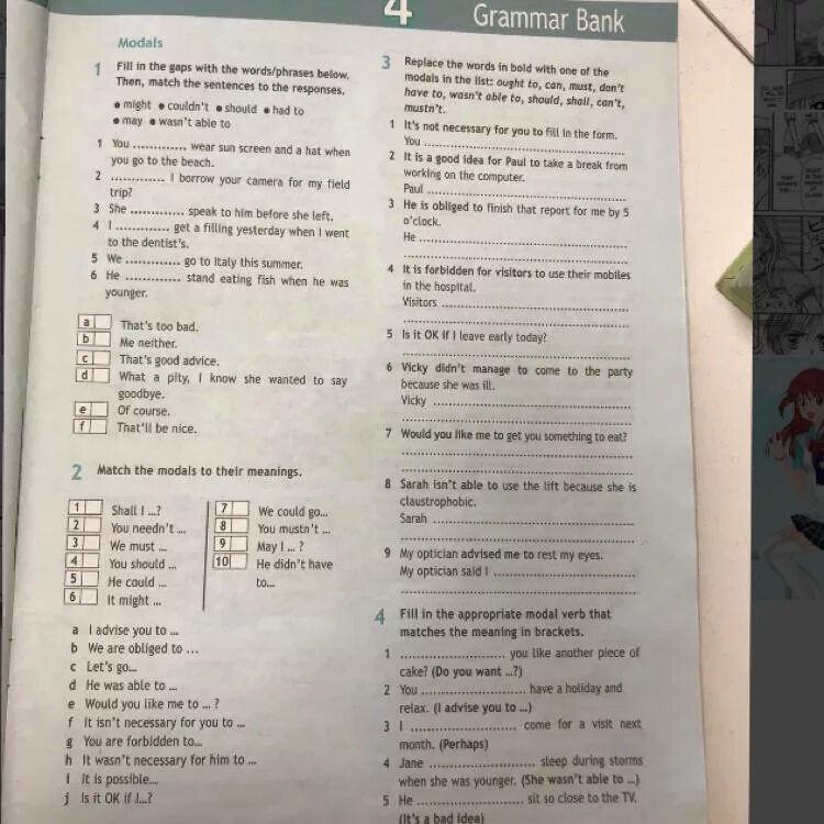 Grammar Bank гдз ответы. Grammar Bank 3. Grammar Bank 8 класс Starlight. Grammar Bank 9 класс. Fill in appropriate modal verbs