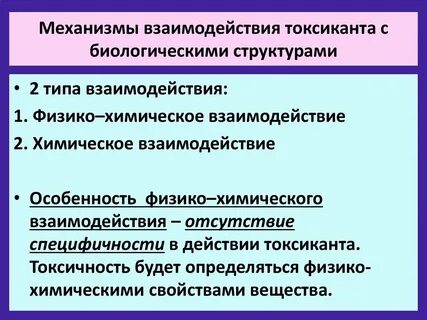 Механизм взаимосвязи