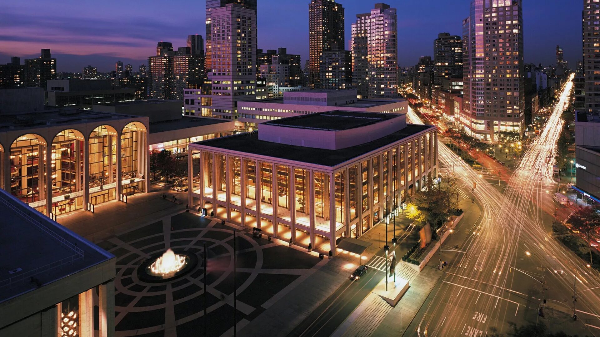 Линкольн центр. Линкольн-центр нью-йорк сша. the juilliard school, нью-йорк. культурный центр линкольна в нью-йорке. опера линкольн-центр нью-йорк сша.
