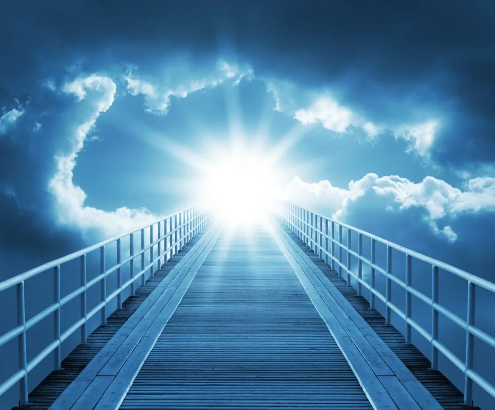 One path. Мост в небо. Лестница уходящая в небо. Дорога уходящая в небо. Дорога к небесам.