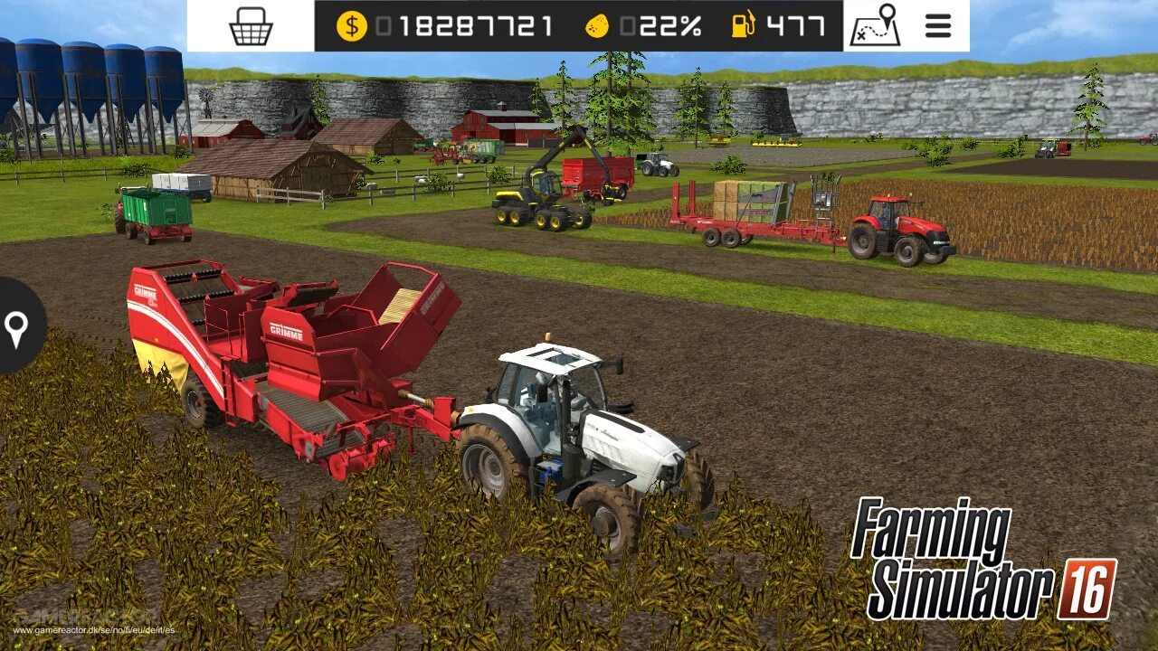 FS 16. Farming Simulator 16. Ферма симулятор 16. Трактор FS 16. Фс 18 на андроид много денег