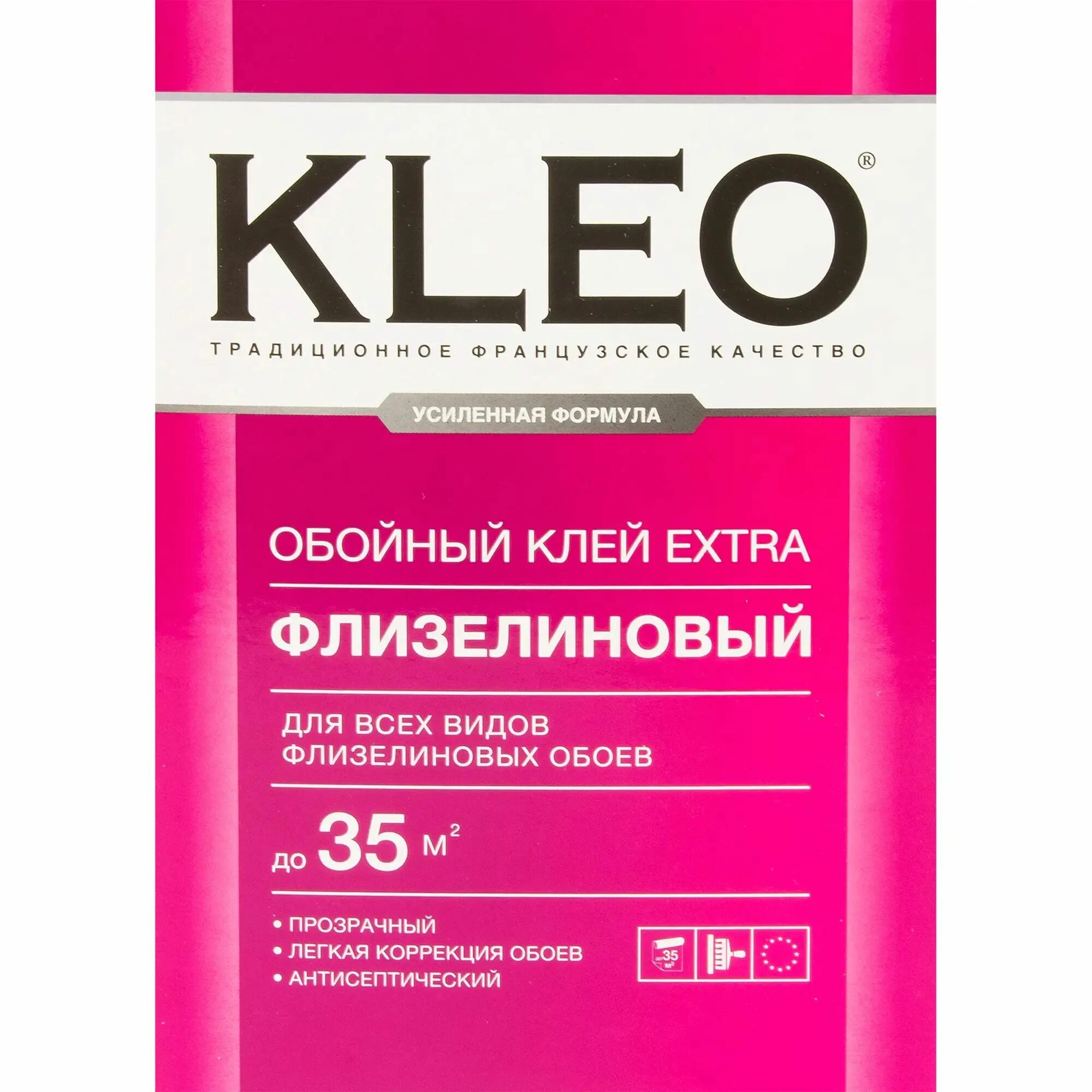 Расход клея для обоев. Клей Kleo Extra 35. Клей Kleo обойный флизелин Extra 250 гр. Клей Клео для флизелиновых 35. Клей Kleo Extra 42м2 Флизелиновый.