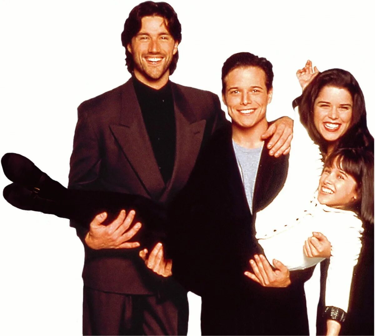 Нас пятеро» (Party of Five), 1994. Скотт Вулф нас пятеро. Мэттью Фокс нас пятеро.