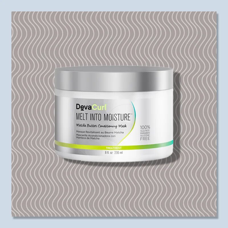 Маска для глубокого увлажнения волос. Маска DEVACURL Melt into Moisture. Deva Curl маска для волос. Увлажняющая маска для волос салонная. Увлажнение кудрявых волос.