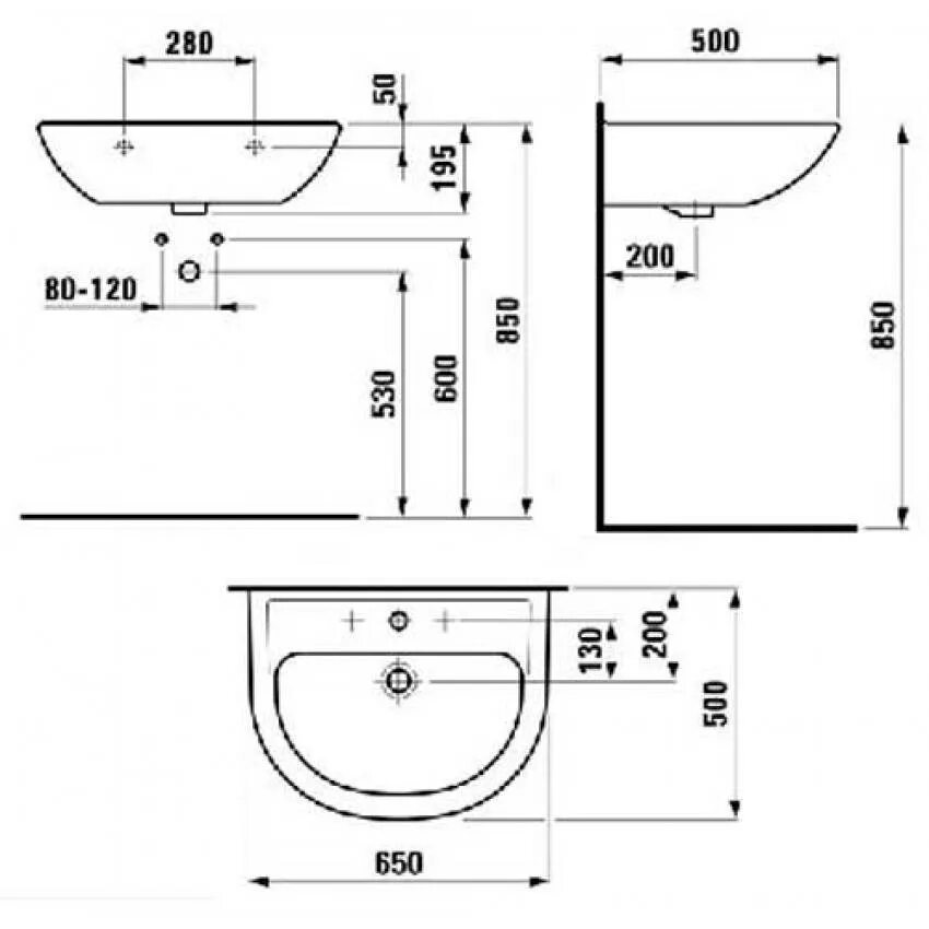 Высота установки раковины. 7. Раковина устанавливается на высоте. Схема вывода труб под раковину. 5 см hatria marilyn yh28.
