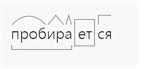 Пробираться разбор