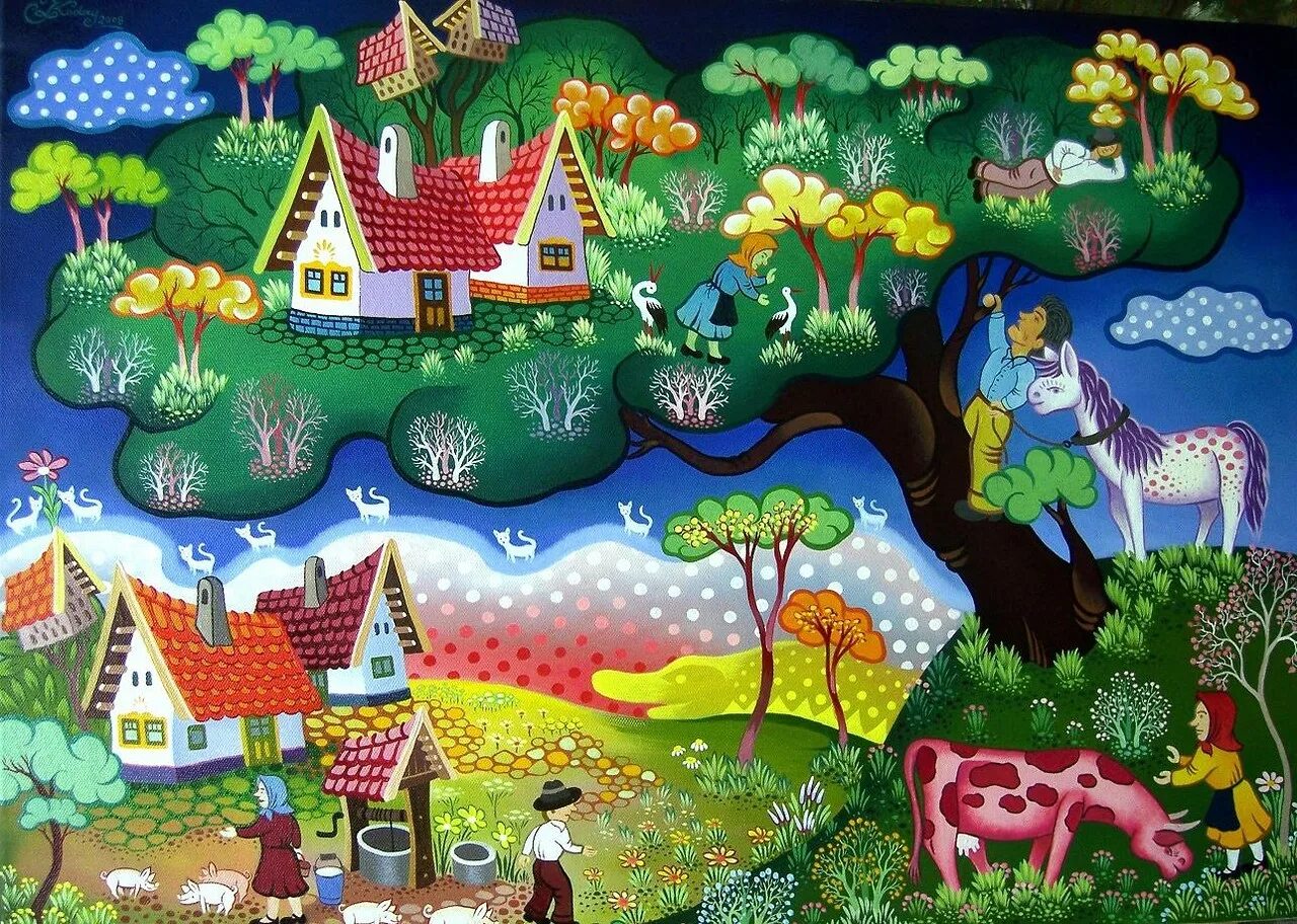 Поделка. Пластилиновая страна. Коллективное панно. Макет природы своими руками. Плетение из газетных трубочек гномодомик.