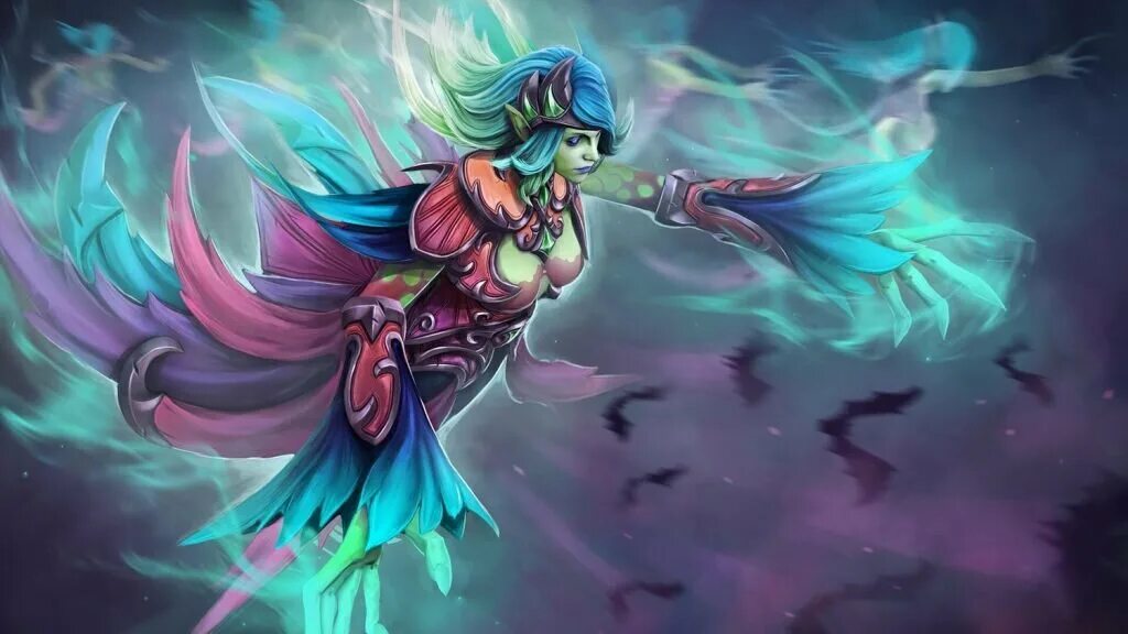 Банши дота 2. Деад профет. Дота профит. Death prophet dota 2 art. Дота 2 death prophet.