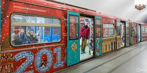 Новогодний поезд спб