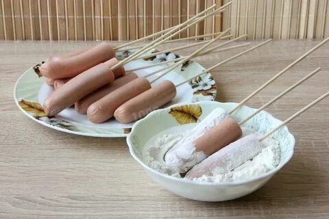 Рецепт кляра для сосисок