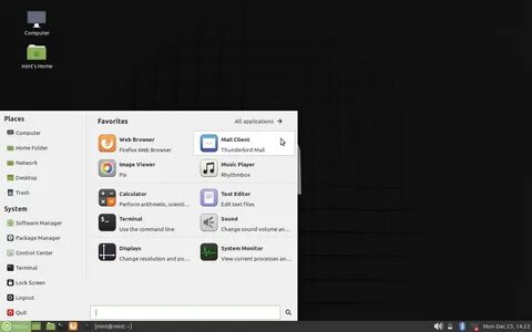 Linux mint требования