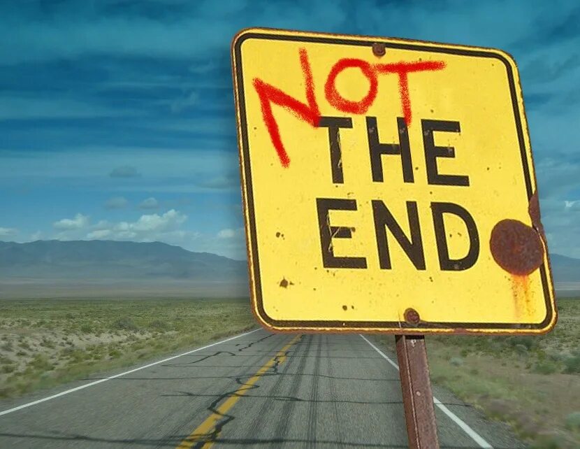 Not the end. Табличка the end. The end картинка. The end надпись. Тхе енд конец.