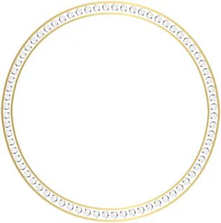 Круглая прозрачная рамка