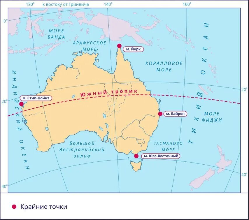 Мысы: йорк, байрон, стип-пойнт, саут-ист-пойнт (юго-восточный). Мыс стип пойнт. Самая восточная точка мыс байрон. 4 крайние точки австралии на карте. Мыс йорк мыс байрон.