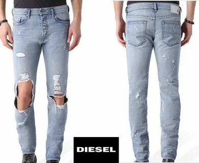 Diesel ripped jeans