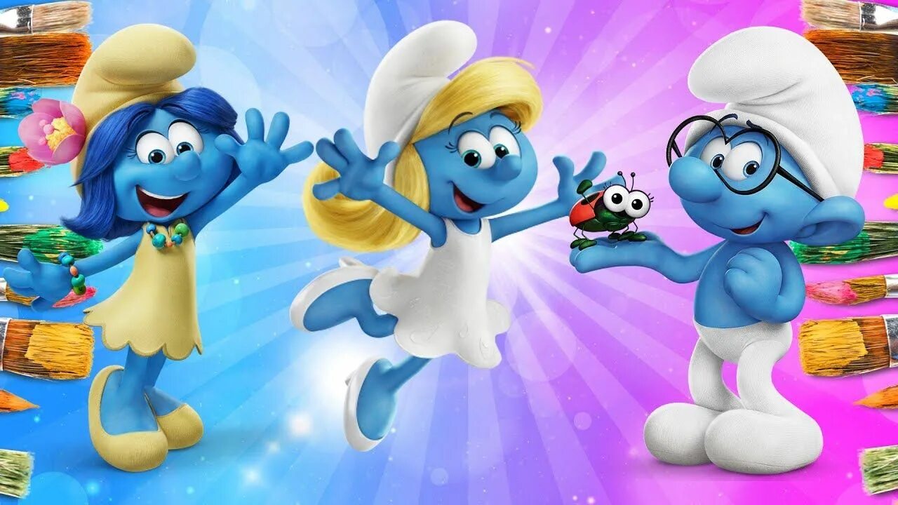 Smurfs the lost village. Смурфетта 3. Смурфетта Затерянная деревня. Смурфики Смурфетта.