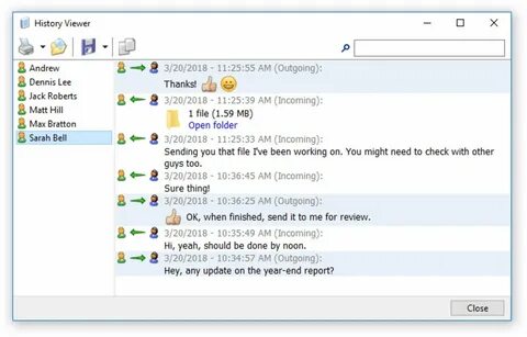 Net messenger