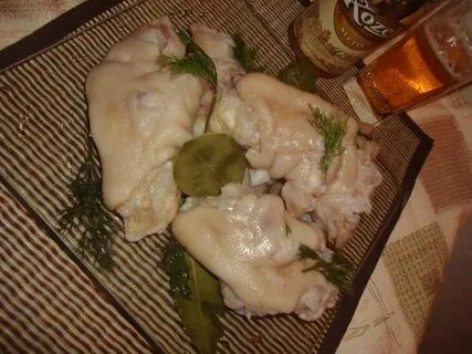 Маринованные ножки по армянски