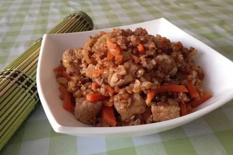 Гречка с мясом простой рецепт
