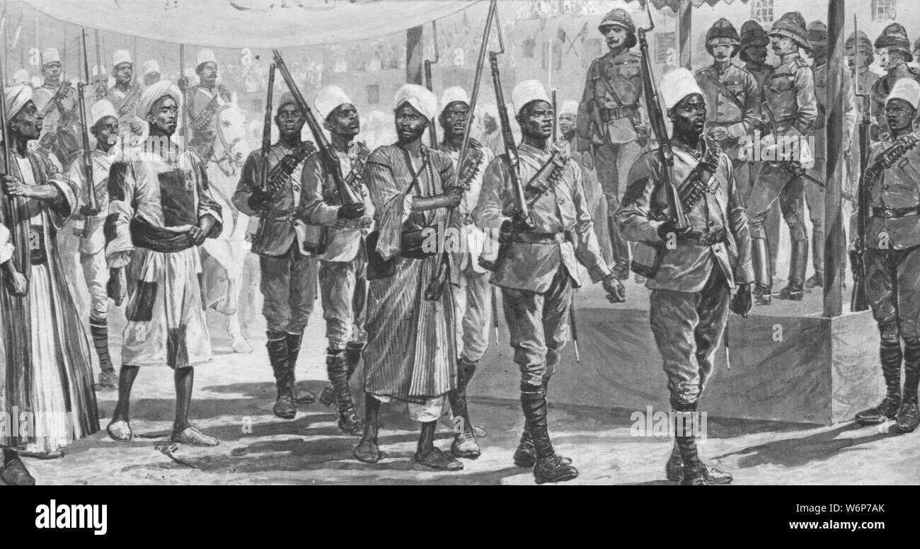 Англо занзибарская. Завоевание Судана. Британские войска в Судане.