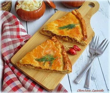 Рецепт пирога с капустой песочное тесто