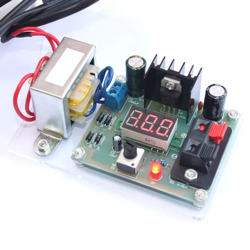 Регулятор тока 220. Lm317 Adjustable Power Supply. Lm317 1.25v. Lm317 cc CV. Понижающий DC-DC преобразователь lm317.