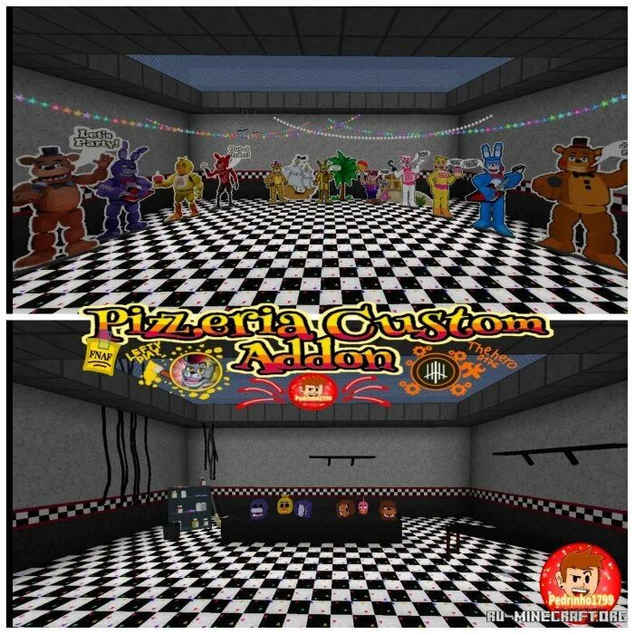 Fnaf мод декорации. Fnaf мод декорации