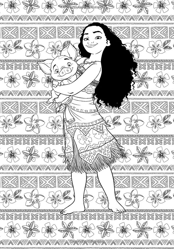 9 Remarquable Coloriage Vahiana Photos Moana coloring pages, Moana coloring, Pri