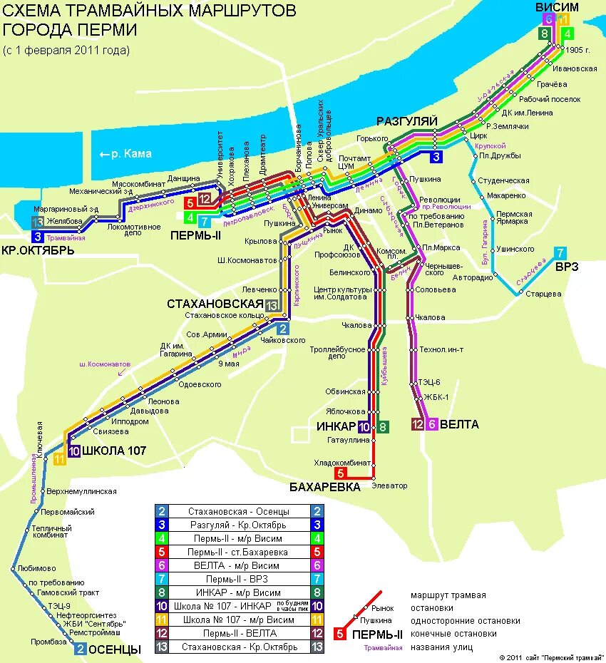 Схема маршрутов трамваев Пермь. Схема трамвайных маршрутов Перми. Пермский трамвай схема. Трамвай 1 маршрута Пермь. Маршрут 4 пермь остановки