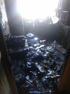 Пожар на каменной горке