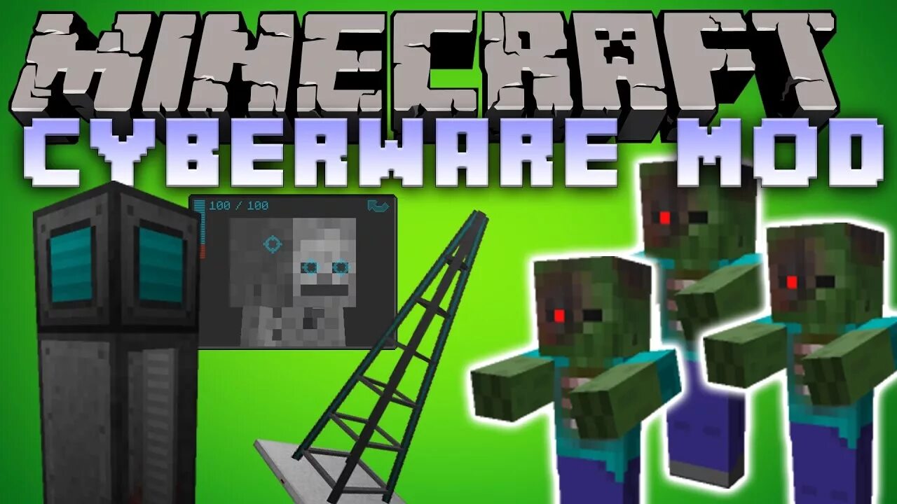 Cyberware mod. Cyberware 1.12.2. cyberware radio tower. cyberware.