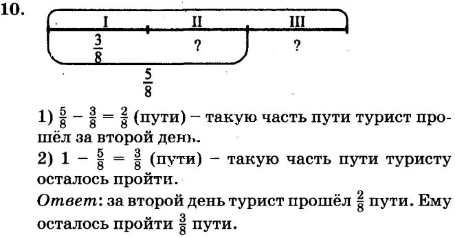 Весь путь туриста ответ
