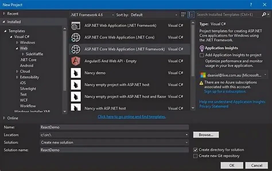 Фреймворк Visual Studio code. Visual Studio code новый проект React. Dotnet Core приложение. Asp net Core web API Visual Studio.