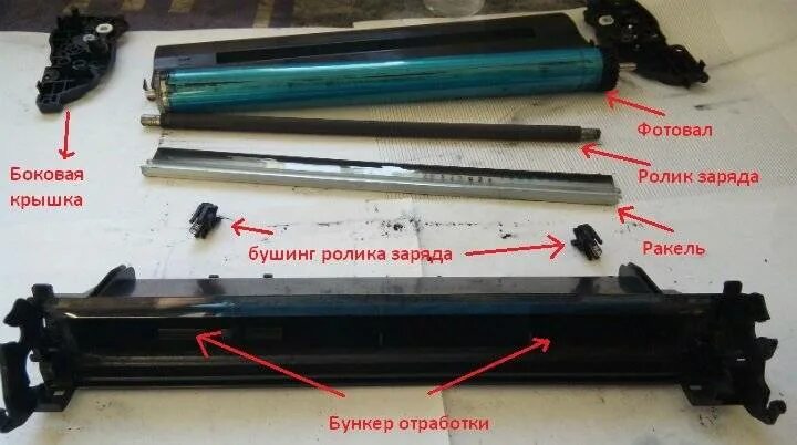 Как почистить тонер