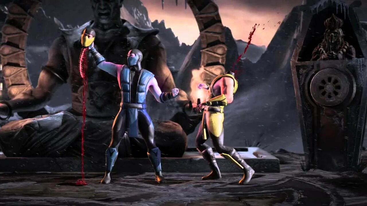 Мортал комбат на консоли. Мортал комбат фаталити Сабзиро. Mortal Kombat ps3 фаталити саб-Зиро.