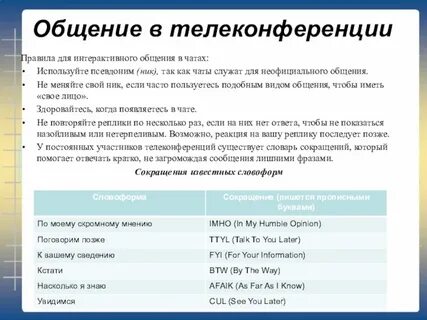 Интерактивное общение это ответ